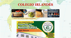 Desktop Screenshot of colegioirlandes.net